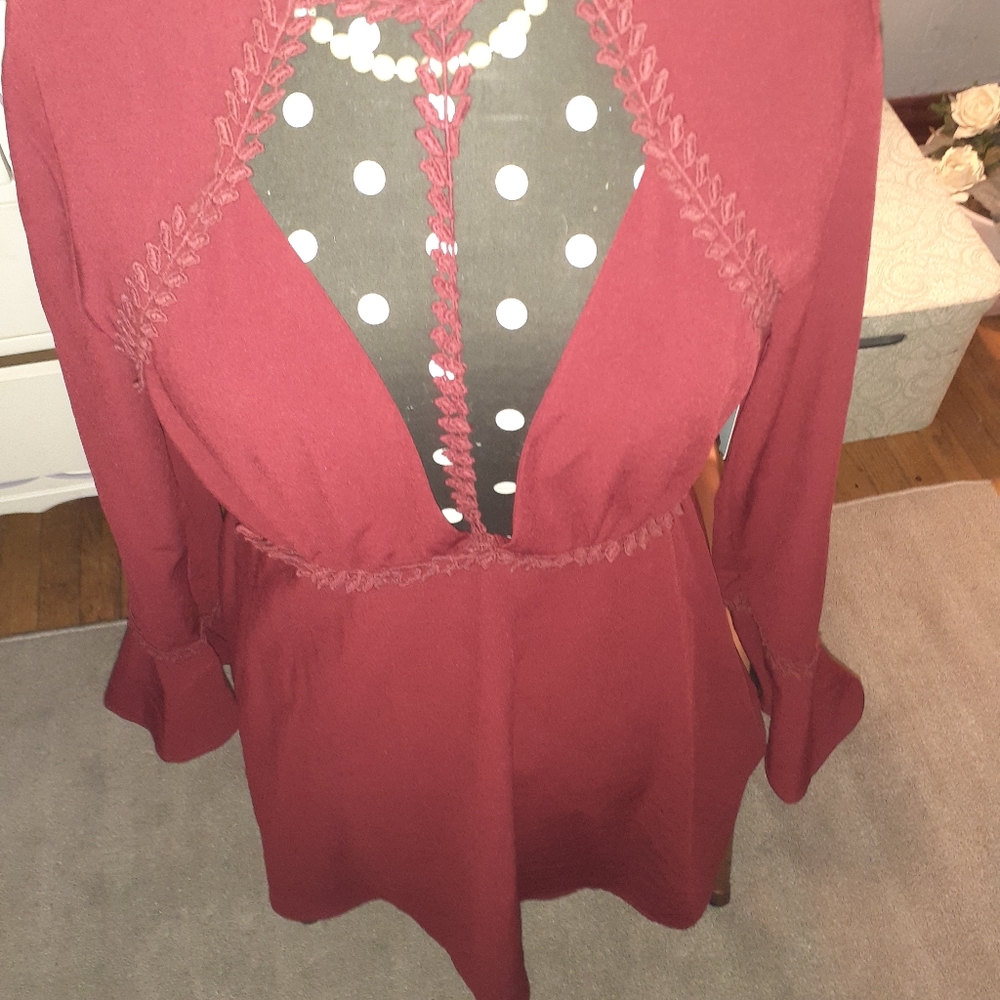 Sold!!!Love Riche Red Mini Dress - Picture 7 of 7